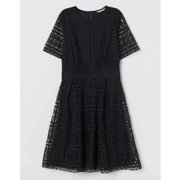 white christmas dresses Black Hand Crochet Dress – Alejandra Alonso Rojas main image 0